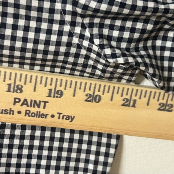 Banana Republic Blu White Gingham Camden Fit Button Down Size Small - Picture 7 of 8